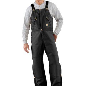 Carhartt R38 Zip-to-Waist Bib Overalls - Insulated New w/Tag